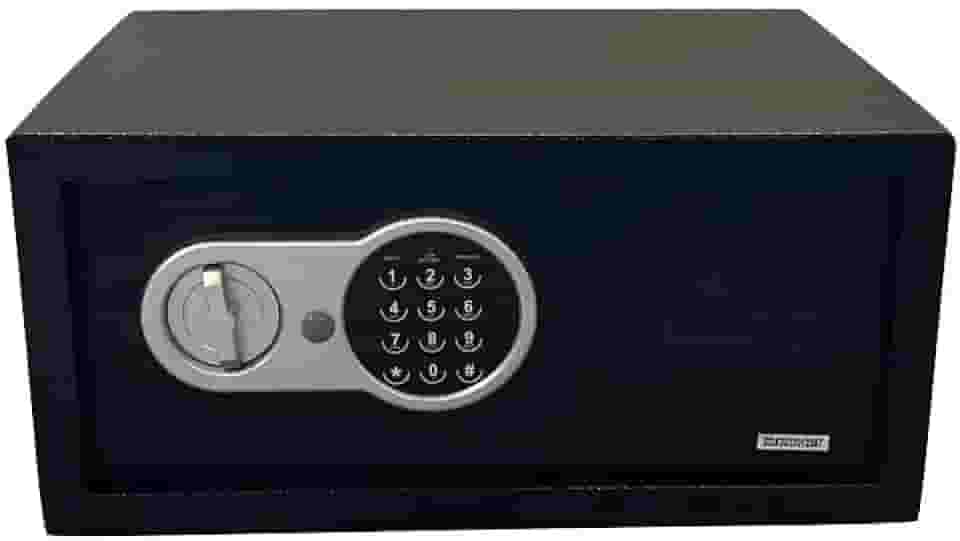 Cofre Eletrônico Digital Senha Ou Chave 43x33x20 Contelux P/Hotel