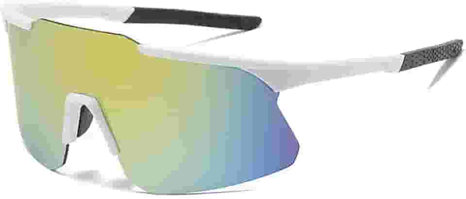 Óculos de sol esportivos polarizados para homens e mulheres, jovens, beisebol, corrida, ciclismo, condução, pesca, tênis, golfe