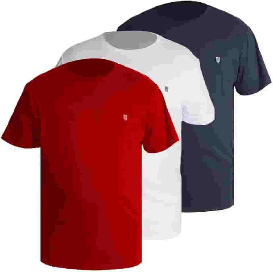 Kit 3 Camiseta Plus Size Over G1,G2,G3,G4 100% Algodão Premium