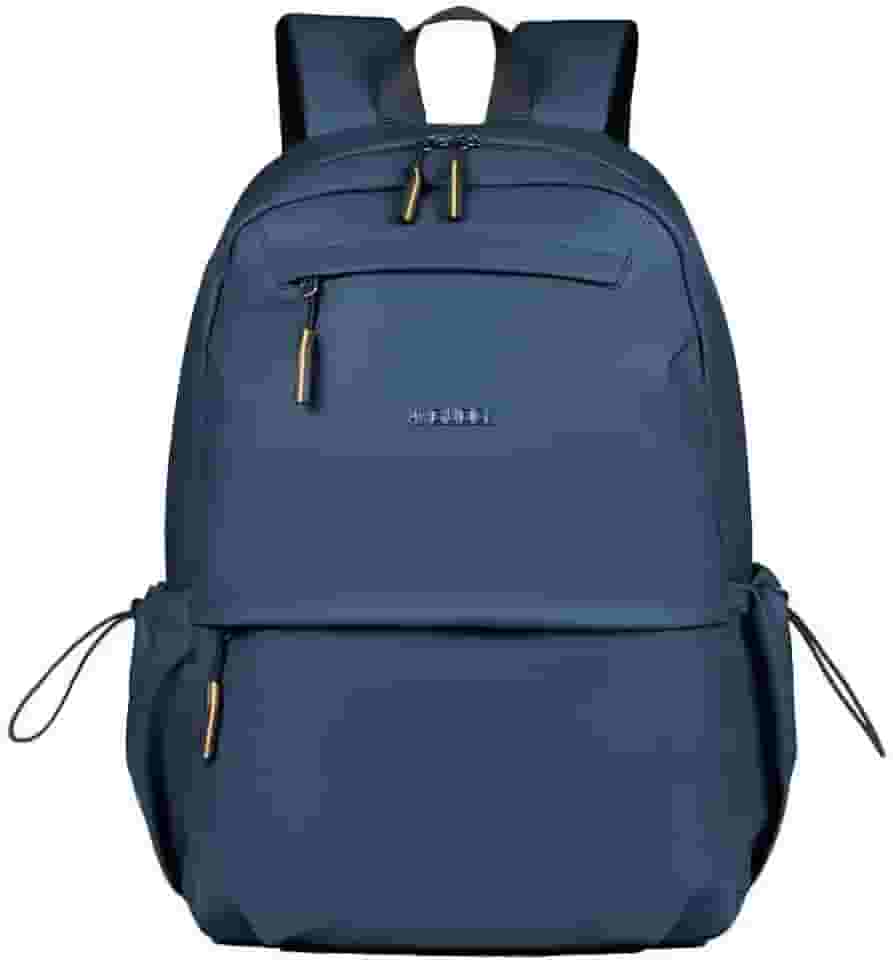 Vopoo - Mochila Impermeável emborrachada Unisex para Notebook, Design Minimalista, Ideal para Escola, Viagem e Trabalho