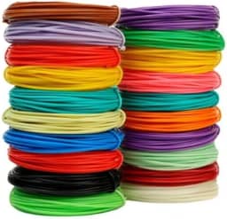 Kit Filamento ABS 10 Cores 50m para Caneta 3d e Impressora 3D