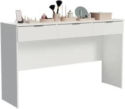 Penteadeira Madesa Camarim Carly com 3 Gavetas (Sem Painel)