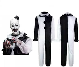 Fantasia Art Palhaço Assassino Halloween Terrifier Cosplay