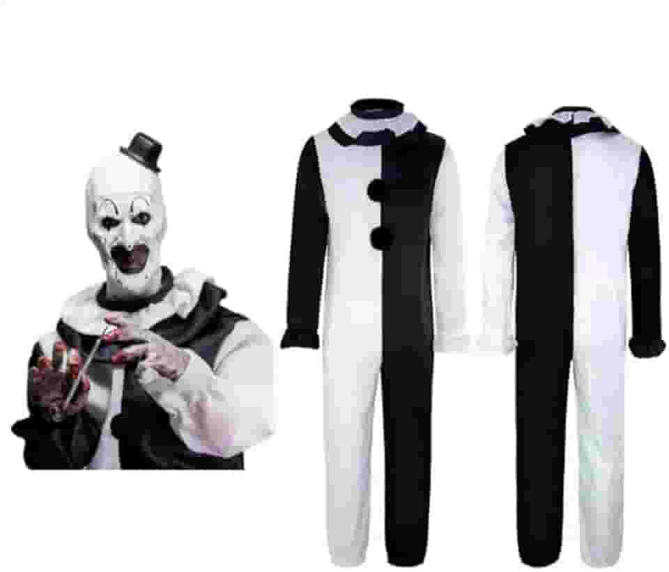 Fantasia Art Palhaço Assassino Halloween Terrifier Cosplay