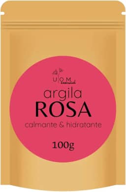 Argila Rosa Calmante e Hidratante UOM | 500g e 100g (100g)