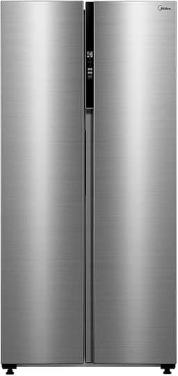 Geladeira Frost Free Side By Side 442L Cor Inox Midea MDRS598FGA041-127v