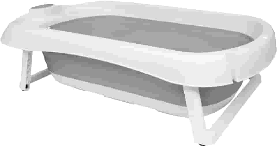 Buba Banheira Dobrável Silicone E Plástico Portátil (Cinza)