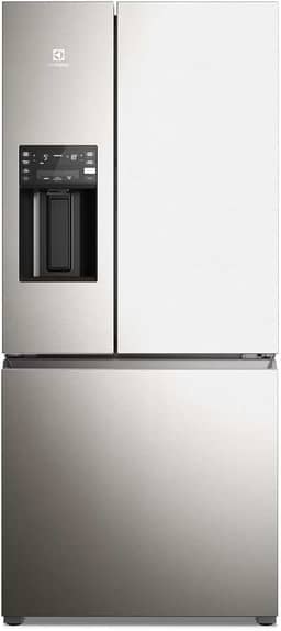 Geladeira Electrolux Multidoor Efficient Com Autosense, Inverter e Dispenser de Água e Gelo 540 l Inox Look (IM8IS) 127V