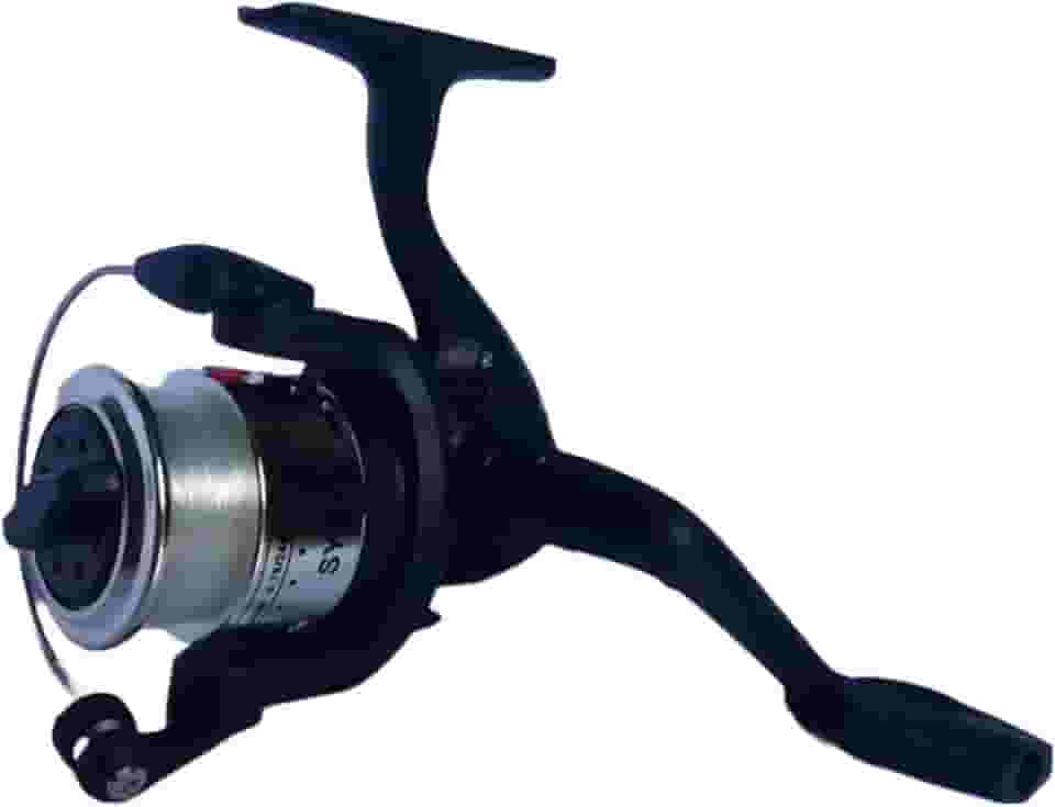 MOLINETE DE PESCA ULTRA LIGHT TAUE SY200 PRATA - 3 ROLAMENTOS COM LINHA