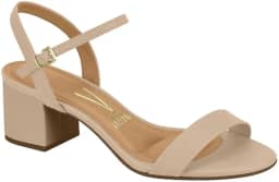 Sandália Feminina Salto Quadrado Glitter Ouro 34 Rosado 6291.900