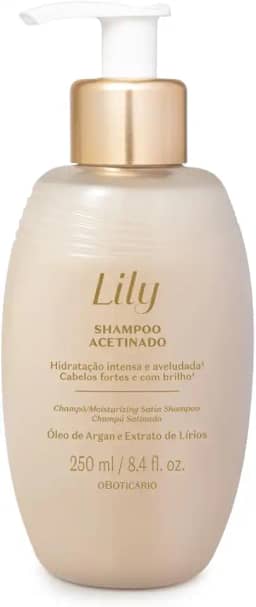Shampoo Acetinado Lily 250ml