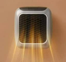 Aquecedor de Parede com Controle Remoto, 800W, Display LCD Digital, Proteção Contra Superaquecimento, Aquecimento em 3 Segundos