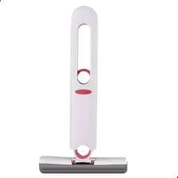 Mini Mop Dobrável Portátil Super Absorvente | Limpa e Seca sem Molhar as Mãos | Ideal para Cozinha, Pia, Vidros e Piso
