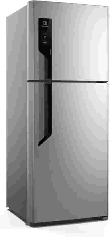 Geladeira Electrolux Frost Free 431L Efficient AutoSense Duplex Inox Look (TF70S) 127V