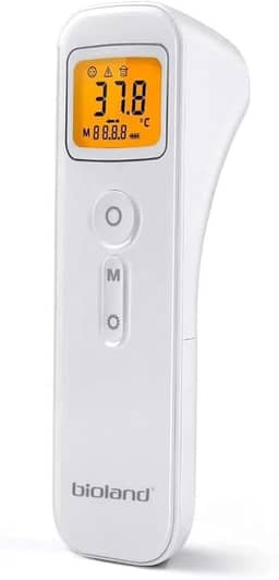 Termômetro Ouvido/Testa com Infravermelho, Bioland, BRANCO