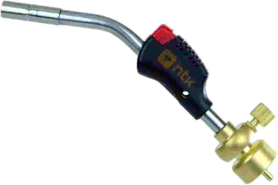 NTK, Maçarico Mapp Torch, em Aço Inoxidável com Ignição Automática e Acendimento Rápido 1200°C