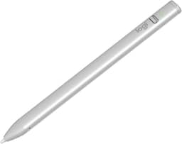 Lápis Digital Logitech Crayon para iPad iOS 12.2 com Tecnologia Apple Pencil, Design Antirrolagem, Precisão de Pixel Sem Atraso, Ponta Inteligente e Conexão USB-C