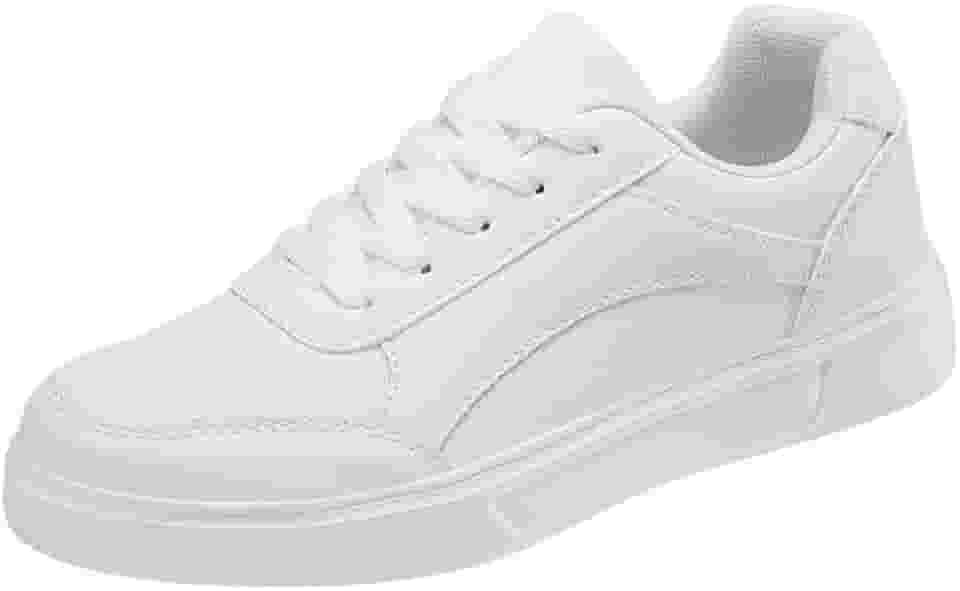 Tenis Feminino Casual Branco Retrô Clássico Original Force