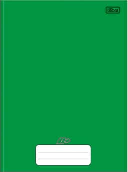 Tilibra Universitário D+ - Caderno Brochura Capa Dura, 200x275mm, 48 Folhas, Verde