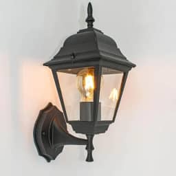 Arandela Colonial Preto Alumínio Muro Parede Externa Ar2001