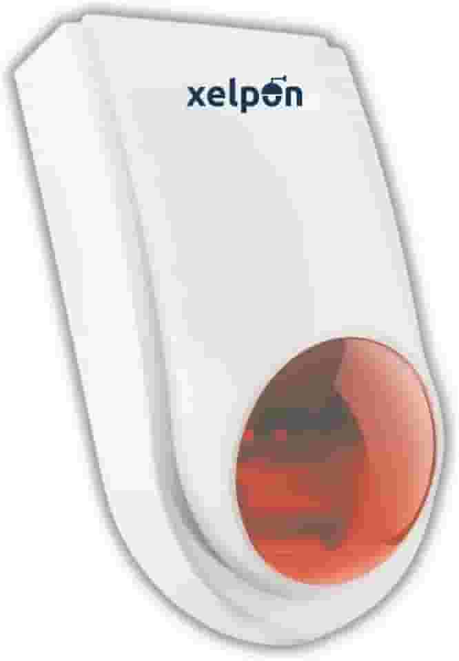 Sirene Strobo Visual 12v Alarme Residencial Alerta Incêndio