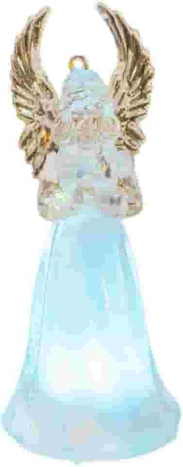 Anjo Decorativo de Natal com Iluminação LED Multicolorida – 9 cm