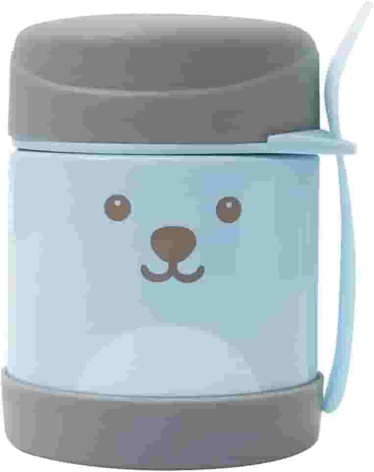Buba Pote Termico C/Colher - Gumy Azul Azul