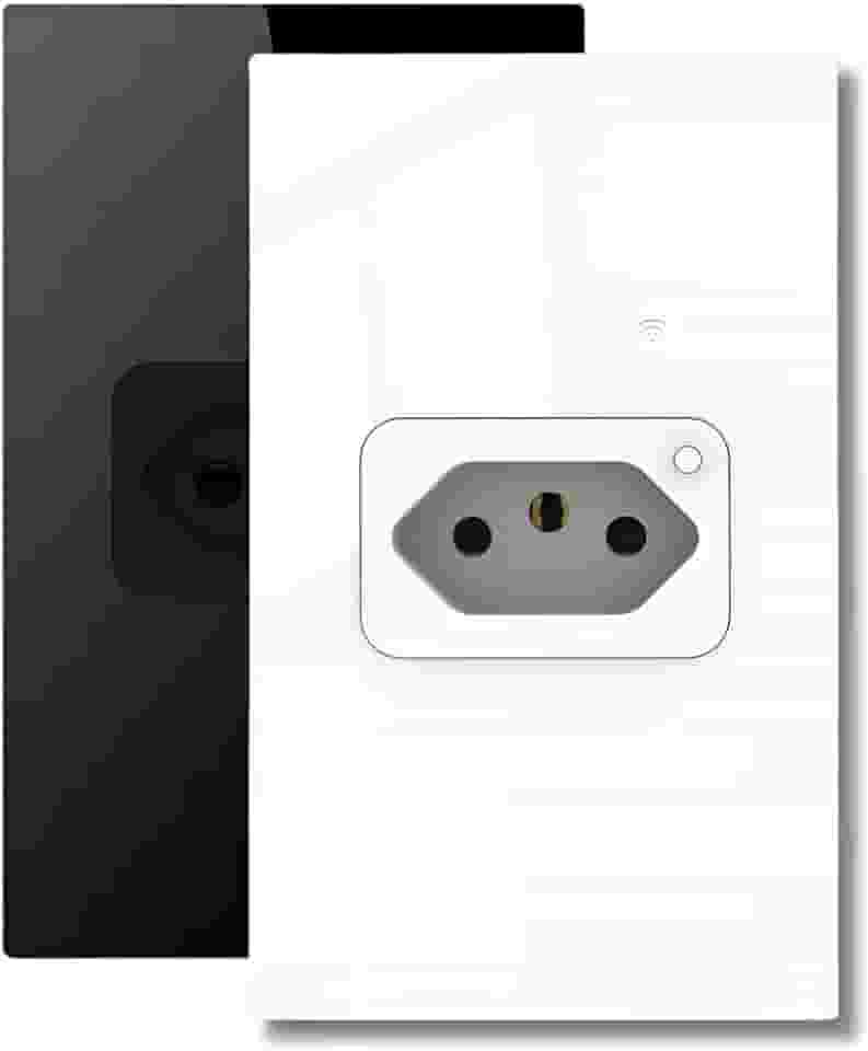 Tomada Inteligente Modular De Parede Para Embutir 20a Cor Branco