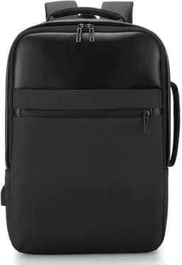 Mochila Elegante e Funcional para Notebook de 15.6 Polegadas com Porta de Carregamento USB - Ideal para Uso Casual e Profissional