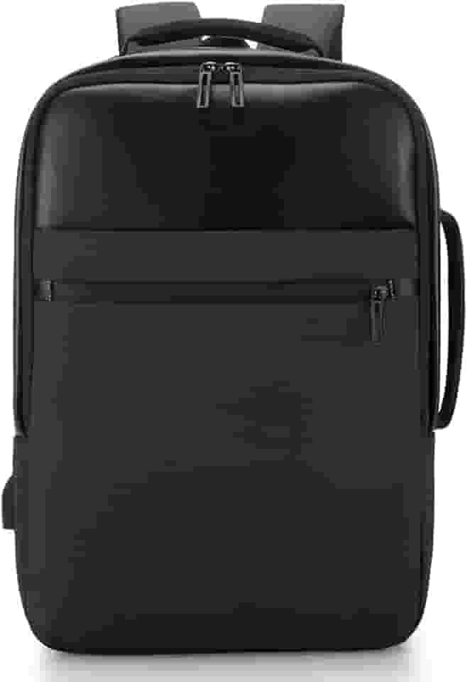 Mochila Elegante e Funcional para Notebook de 15.6 Polegadas com Porta de Carregamento USB - Ideal para Uso Casual e Profissional