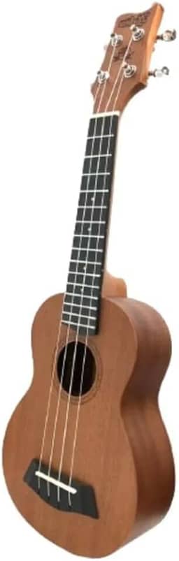 UKULELE SOPRANO ACí STICO EM SAPELE NATURAL FOSCO MARCA MAHINA MODELO MA 21-K # MA 21K - NF