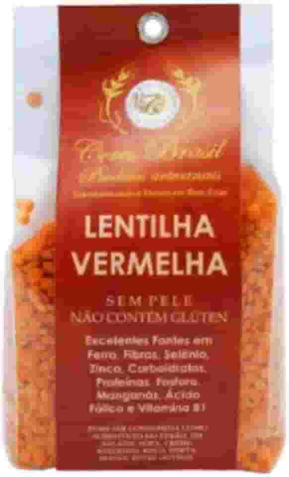 Kit 3X: Lentilha Vermelha Sem Pele Sem Glúten Ceres 400g