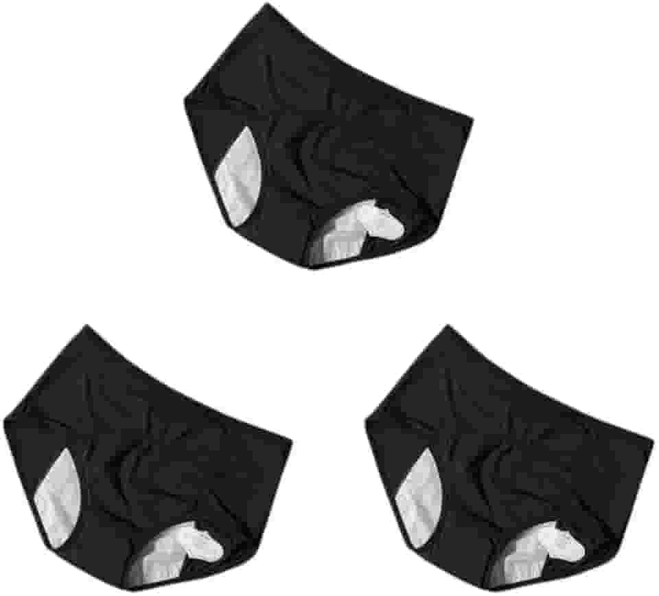 Kit 3 Calcinhas Absorventes Dulasi: Conforto e segurança para o dia todo! Proteção contra vazamentos e odores. Ideal para incontinência. Compre já