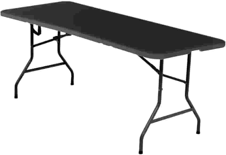 Mesa Dobrável Para Churrasco Maxchief 1,80 Mts C/alça Preto