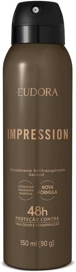 Eudora Desodorante Antitranspirante Aerossol Impression 150ml