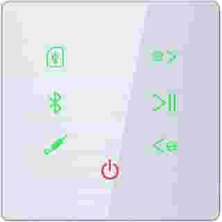 Amplificador De Parede Bluetooth Som Ambiente (Branco)