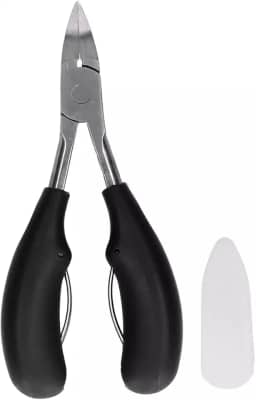 Alicate Para Desencravar Cortar Unha Encravada Profissional Preta