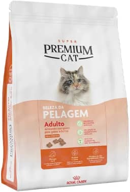 Ração Royal Canin Premium Cat Beleza Da Pelagem para Gatos Adultos 1kg Royal Canin Raça Adulto