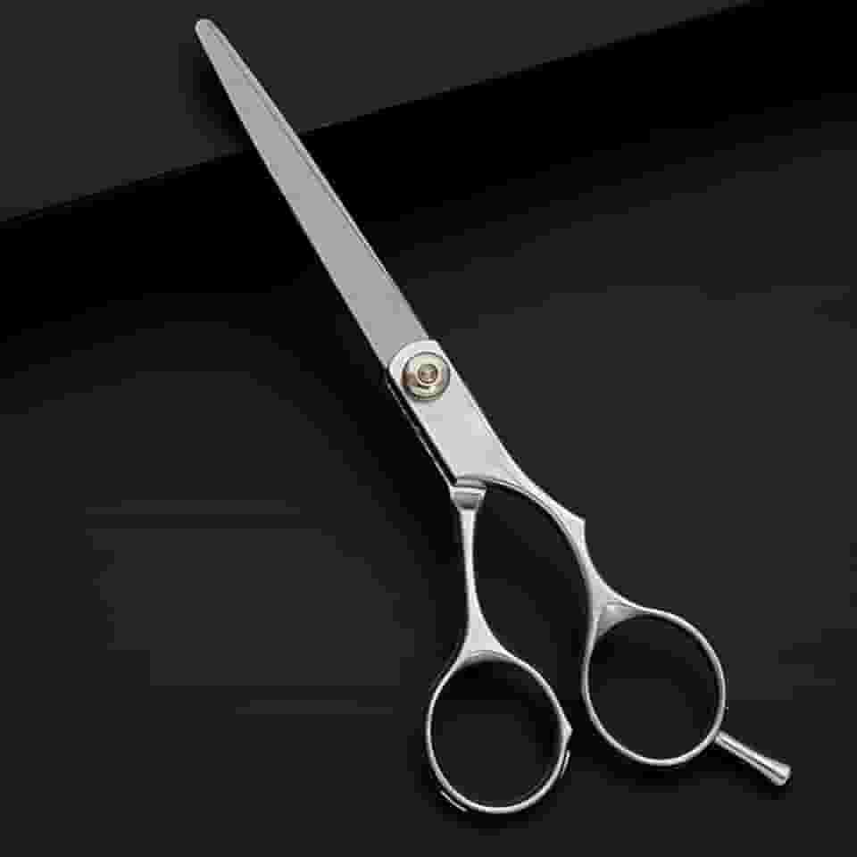 Ferramenta de corte de cabelo de aço inoxidável, tesouras profissionais de cabeleireiro, acessórios de barbeiro, ferramenta de cisalhamento plano (tesoura plana de 15 cm)