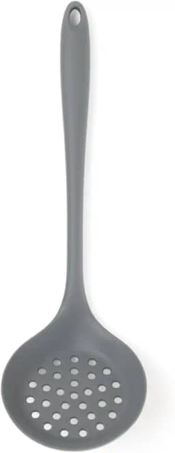 Mozcada - Escumadeira de Silicone Cinza