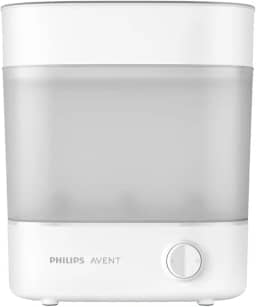 Esterilizador Elétrico de Mamadeiras Philips Avent - 127V | Remove 99,9% das bactérias, sem produtos químicos