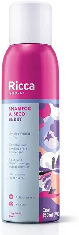 Ricca Shampoo Seco Ricca Berry 150Ml