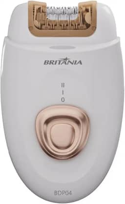 Depilador de Pelos Britânia 4 Acessórios BDP04 5W Branco e rose Bivolt