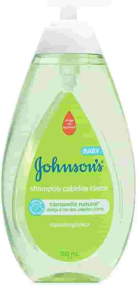 Johnson's Baby Shampoo Para Bebê Para Cabelos Claros, 750ml