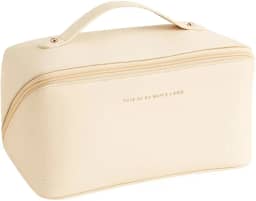 Necessaire Feminina Grande para Viagem e Uso Diário – Frasqueira Bolsa de Maquiagem, Organizadora Multiuso Premium