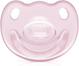 Chupeta 100% Silicone Divertidas 0 a 6 meses Lillo – Rosa