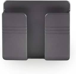 Suporte Multiuso de Parede para Celular e Controle Remoto Com Adesivo Autocolante (Preto)