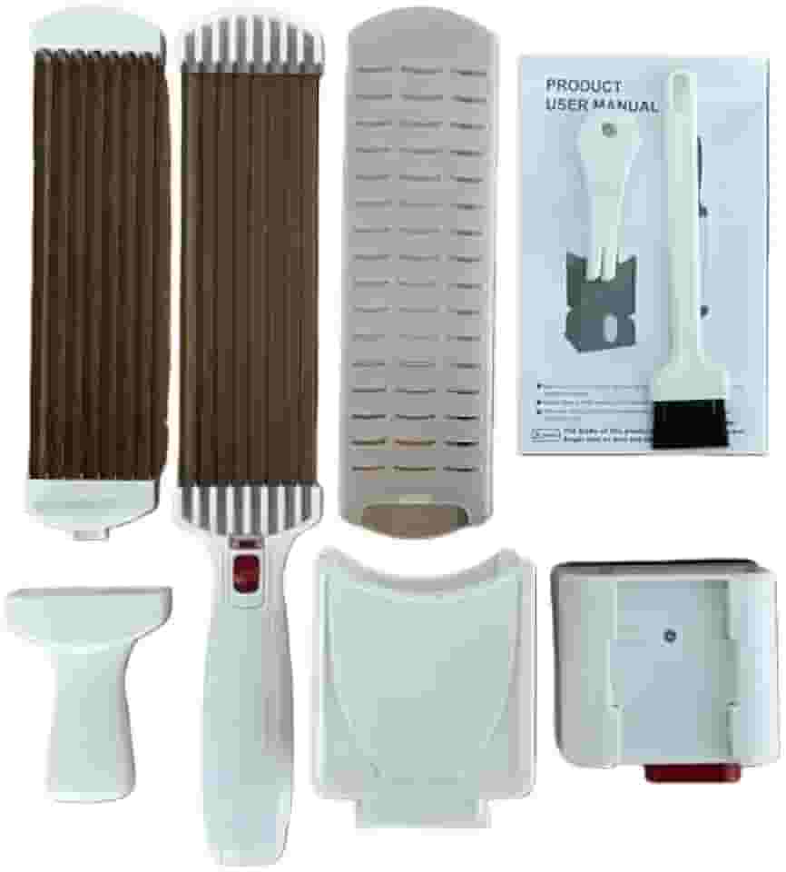 Fatiador Multifuncional Cortador Manual Para Carnes Queijos e Vegetais em Aço Inox Ajustável,Cortador Manual Fresca(Branco)