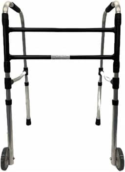 Andador Adulto Pop A400 FX Plus com Rodas e 2 Barras Indaiá