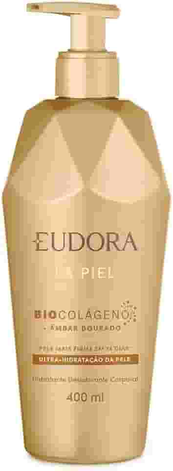 Eudora La Piel Âmbar Dourado Hidratante Desodorante 400ml
